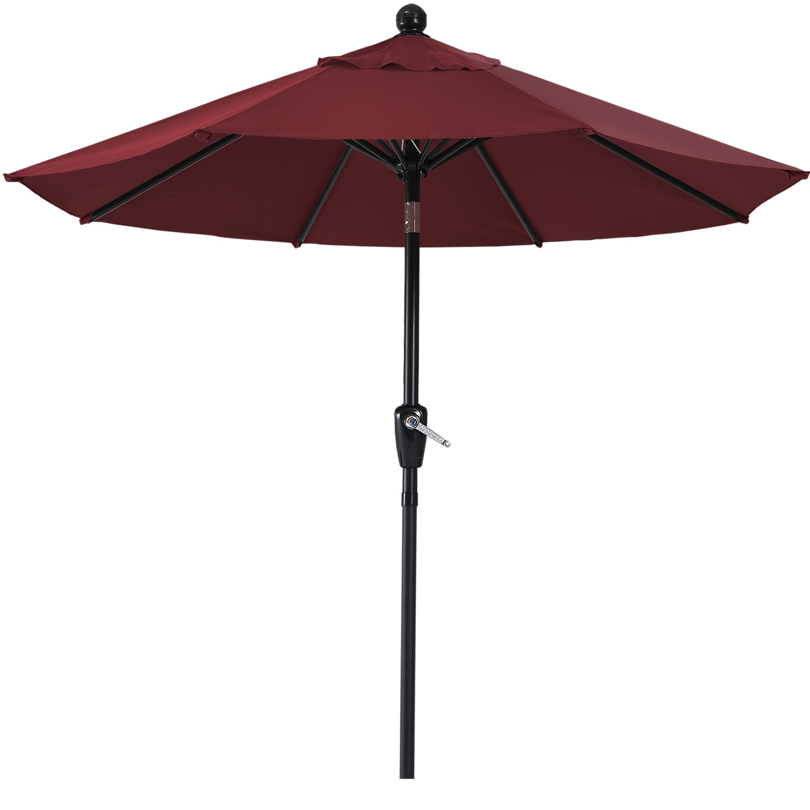 Patio Umbrella with Push Button Tilt 8 Ribs