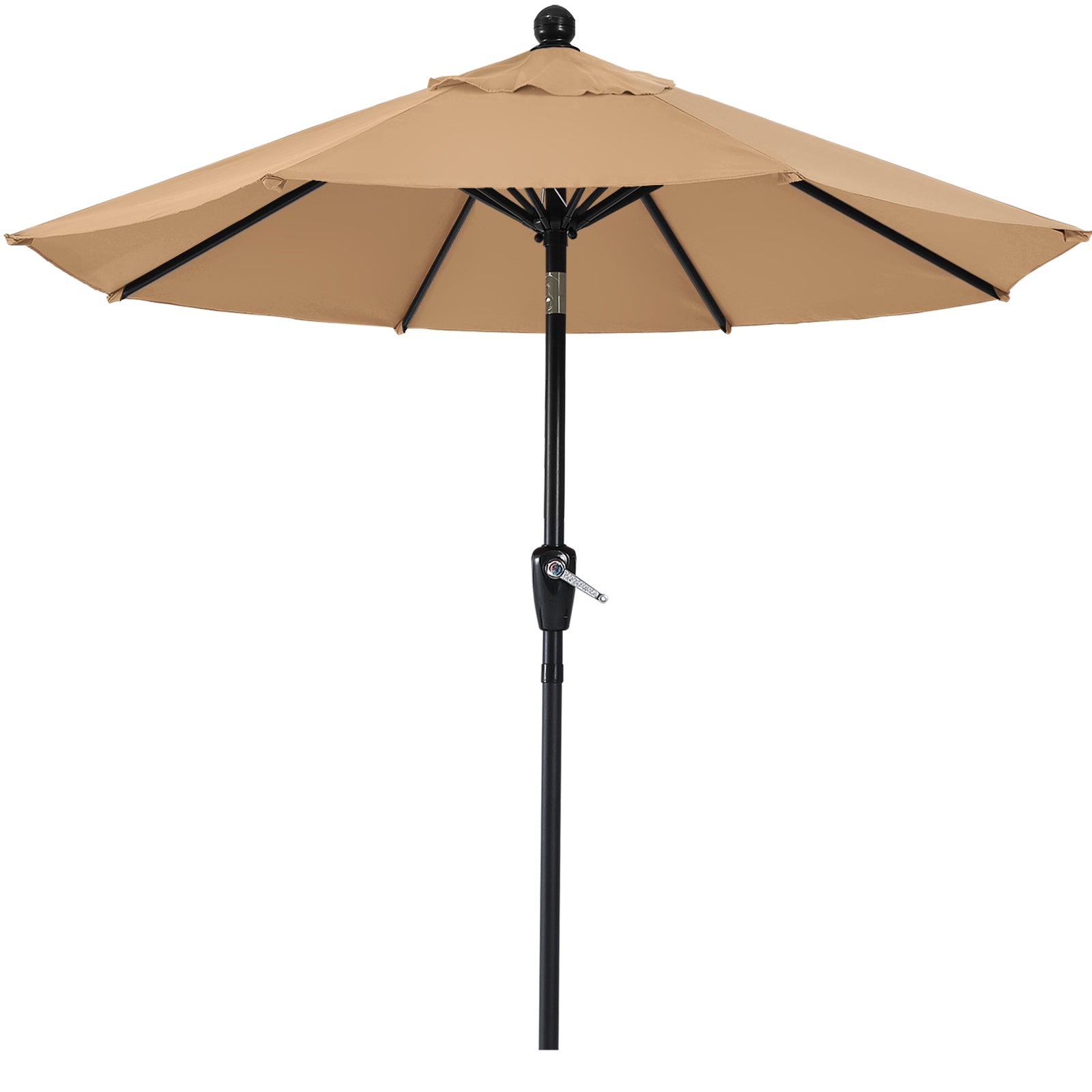 Patio Umbrella with Push Button Tilt 8 Ribs