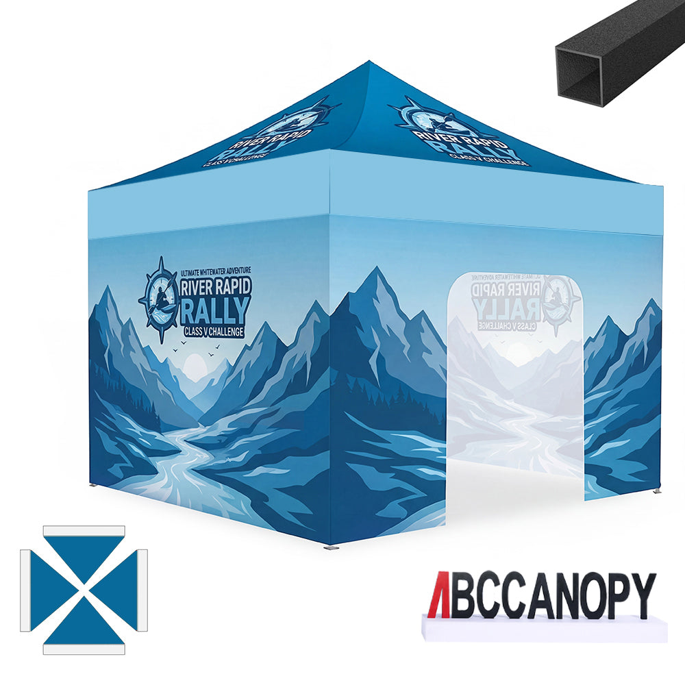 Custom Canopy Tent (S1 Nova Base-Lite) - 10x10, 10x15, 10x20