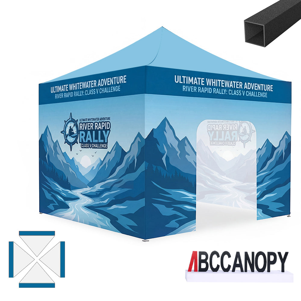 Custom Canopy Tent (S1 Nova Base-Lite) - 10x10, 10x15, 10x20