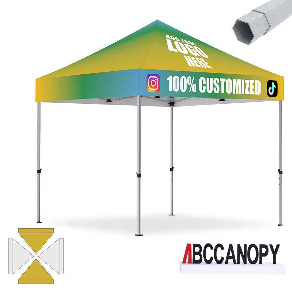 S3 BenchMark Brio Shield Custom Aluminum Canopy 10x10, 10x15, 10x20