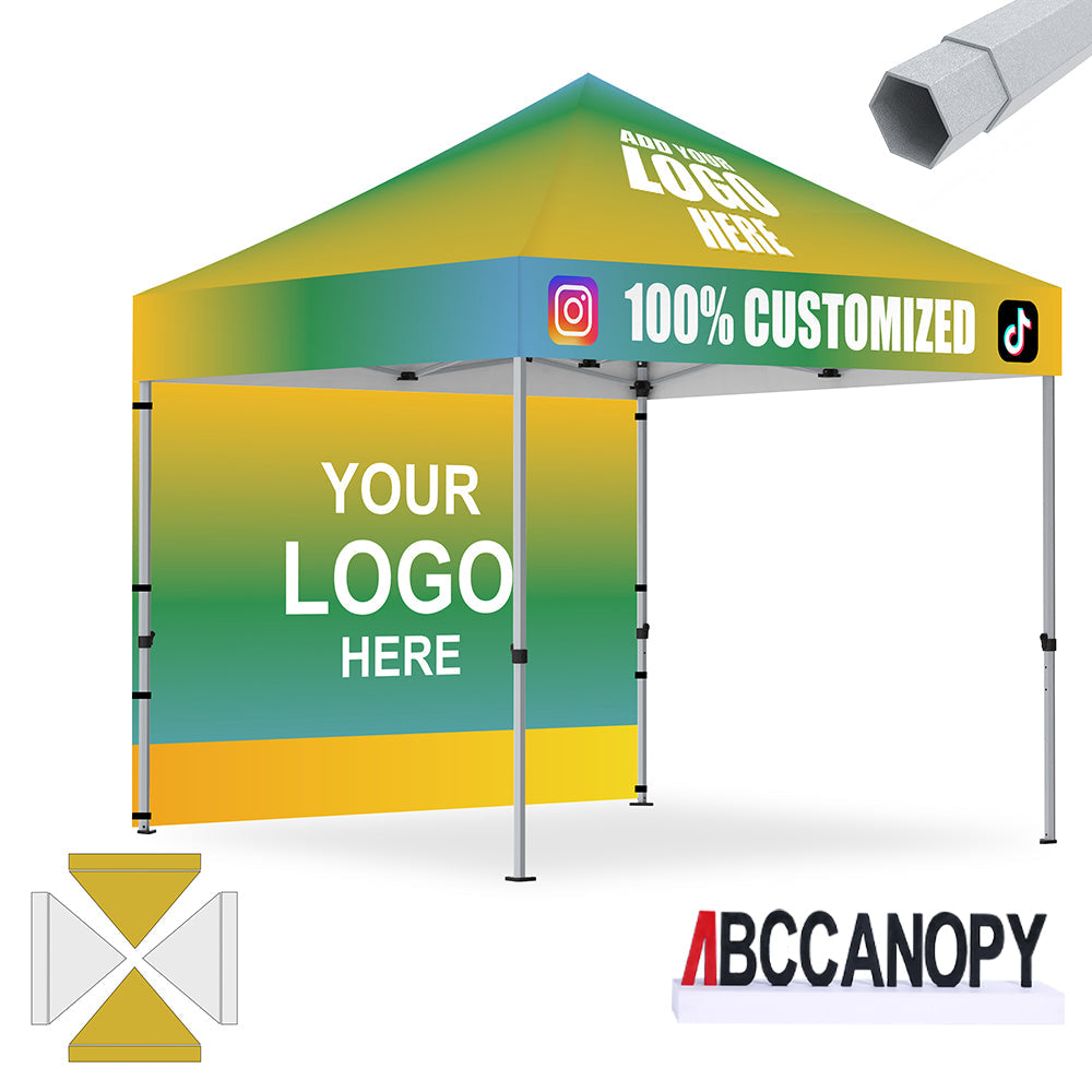 S3 BenchMark Brio Shield Custom Aluminum Canopy 10x10, 10x15, 10x20