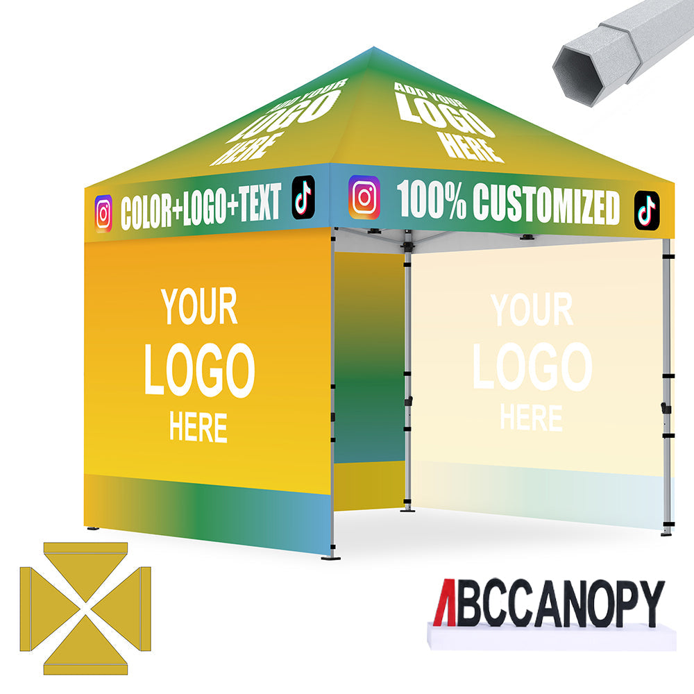 S3 BenchMark Brio Shield Custom Aluminum Canopy 10x10, 10x15, 10x20