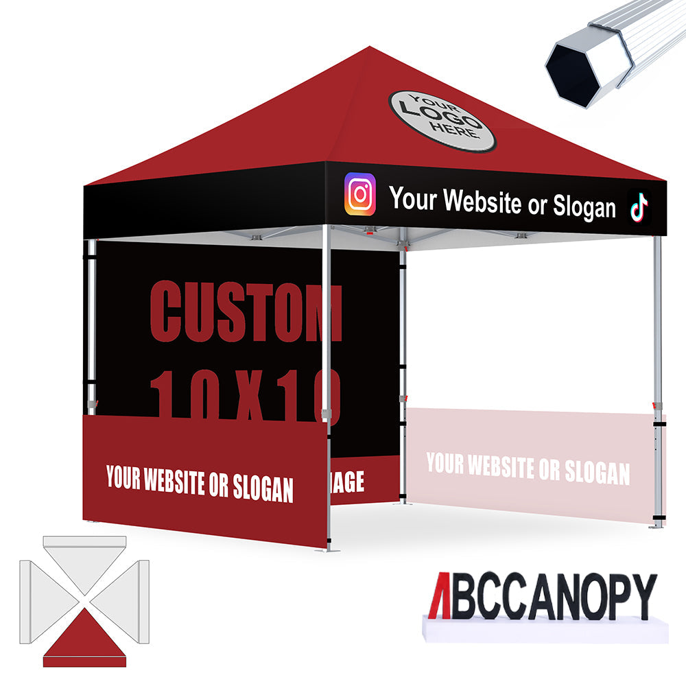 S3 BenchMark Brio® - Fort Custom Aluminum Canopy 10x10, 10x15, 10x20