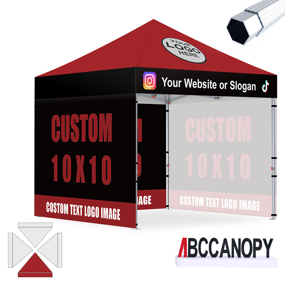 S3 BenchMark Brio® - Fort Custom Aluminum Canopy 10x10, 10x15, 10x20