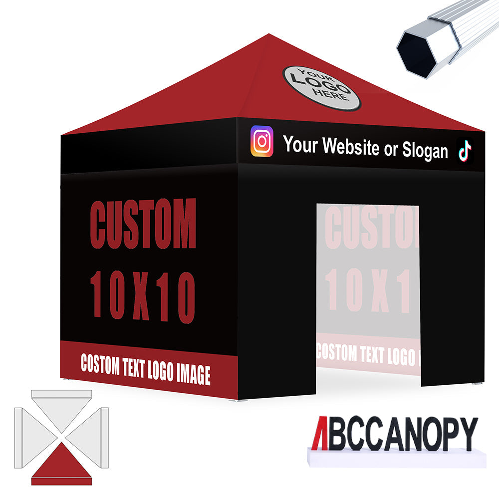 S3 BenchMark Brio® - Fort Custom Aluminum Canopy 10x10, 10x15, 10x20