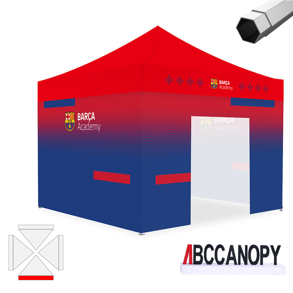 Custom Canopy Tent Pop Up Shelter (S1 Nova Base-Frame) - 8x8, 10x10, 10x15, 10x20