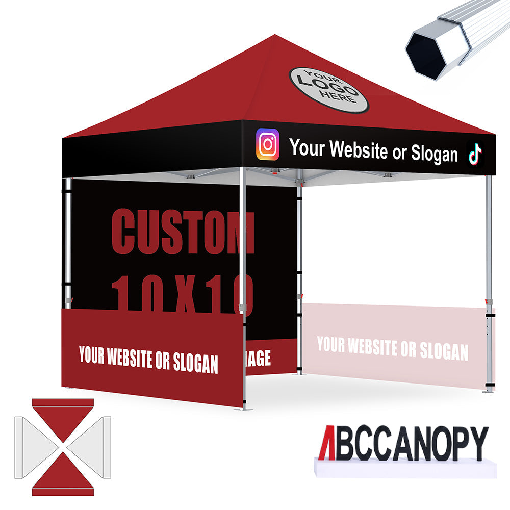 S3 BenchMark Brio® - Fort Custom Aluminum Canopy 10x10, 10x15, 10x20