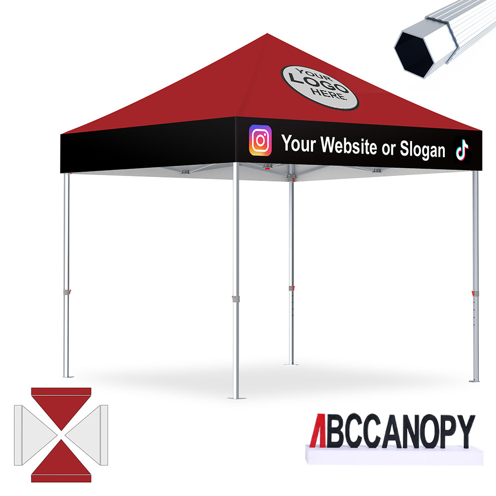 S3 BenchMark Brio® - Fort Custom Aluminum Canopy 10x10, 10x15, 10x20