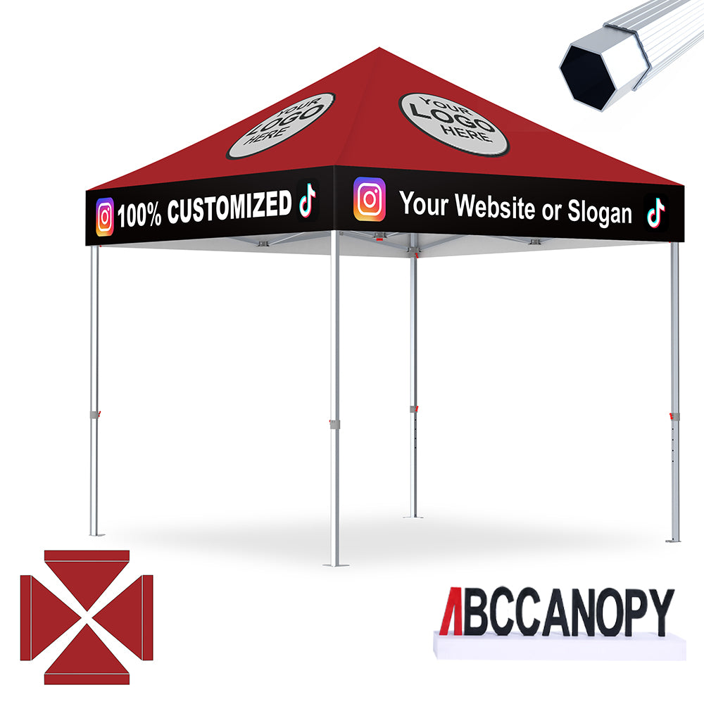 S3 BenchMark Brio® - Fort Custom Aluminum Canopy 10x10, 10x15, 10x20