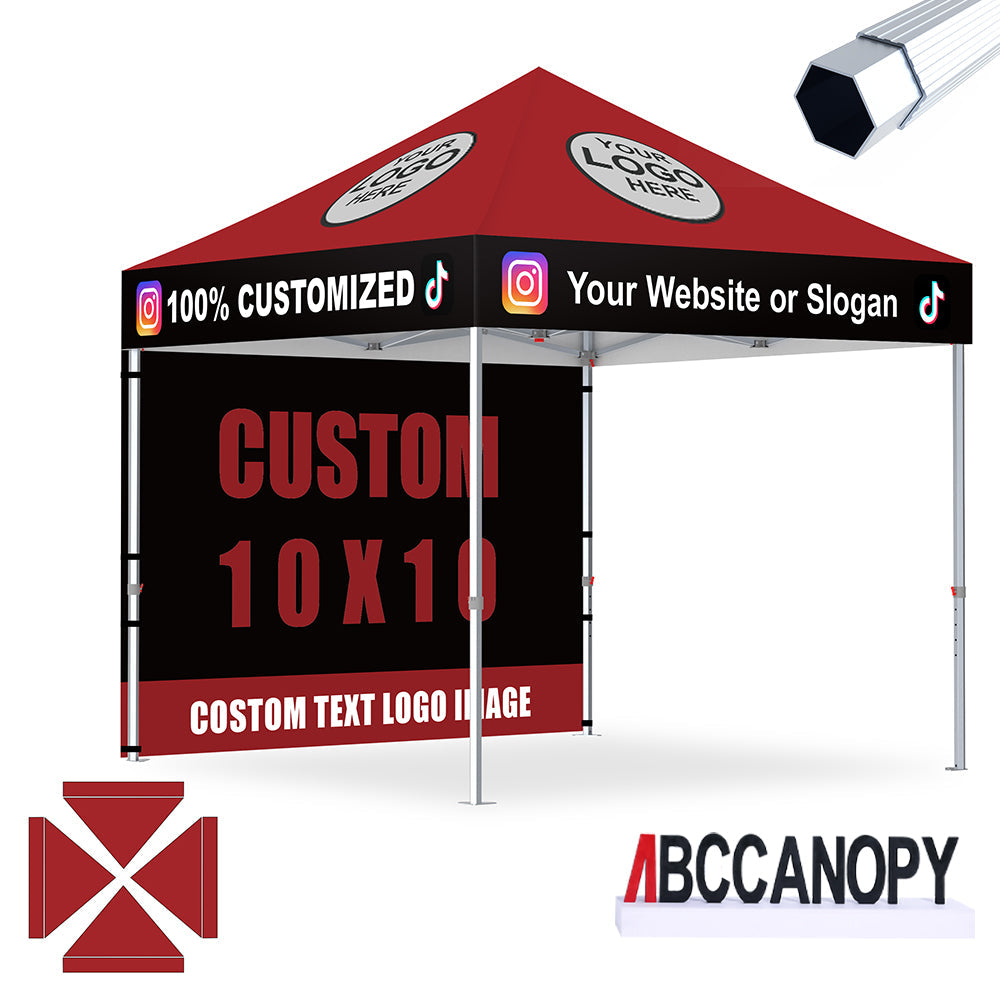 S3 BenchMark Brio® - Fort Custom Aluminum Canopy 10x10, 10x15, 10x20