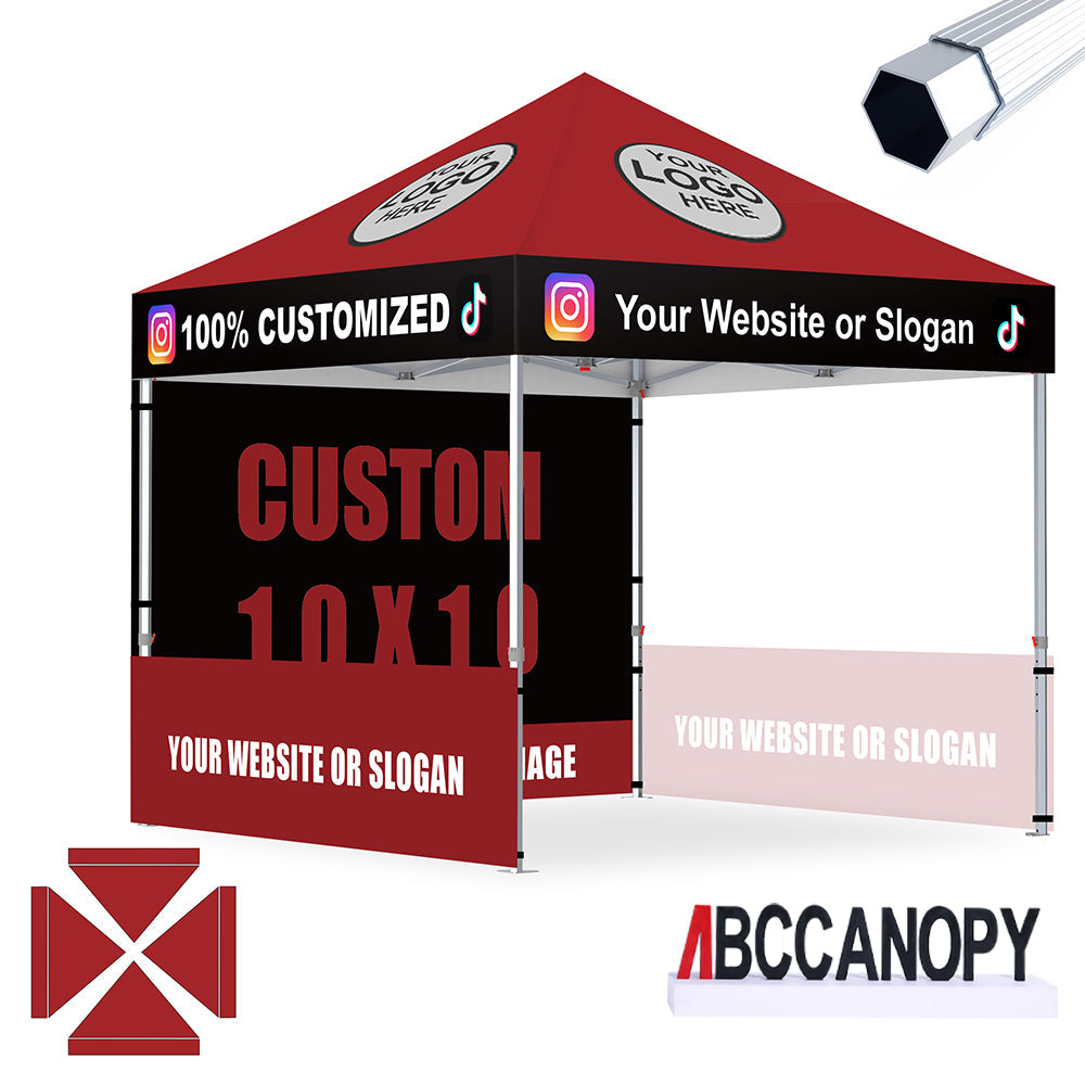 S3 BenchMark Brio® - Fort Custom Aluminum Canopy 10x10, 10x15, 10x20