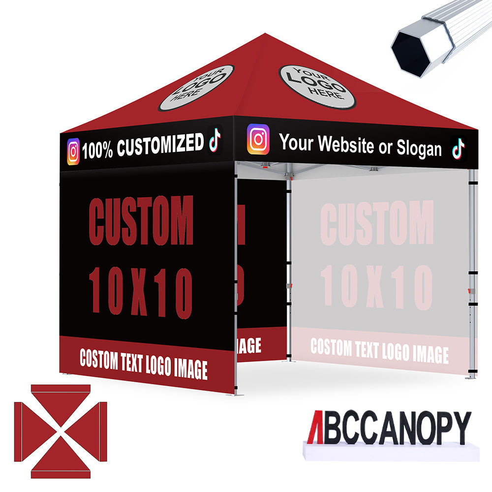 S3 BenchMark Brio® - Fort Custom Aluminum Canopy 10x10, 10x15, 10x20