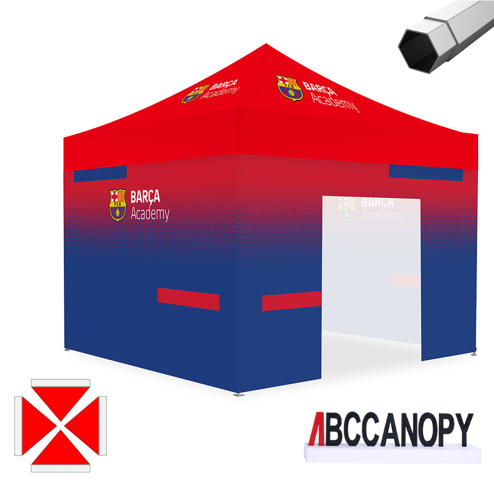 Custom Canopy Tent Pop Up Shelter (S1 Nova Base-Frame) - 8x8, 10x10, 10x15, 10x20