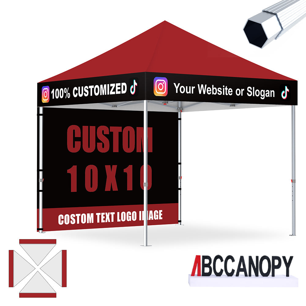S3 BenchMark Brio® - Fort Custom Aluminum Canopy 10x10, 10x15, 10x20