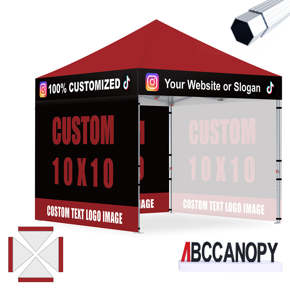S3 BenchMark Brio® - Fort Custom Aluminum Canopy 10x10, 10x15, 10x20