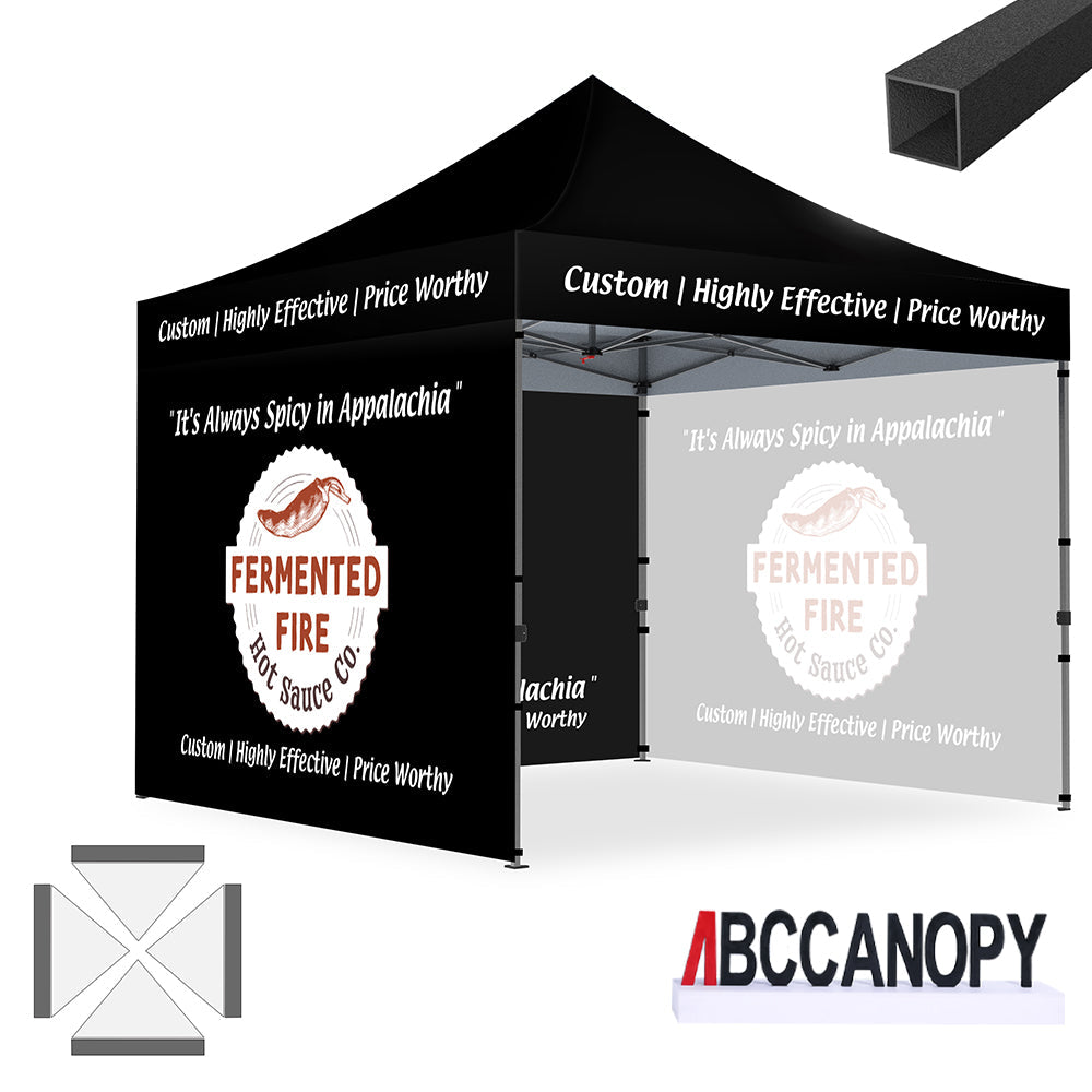 Custom Canopy Tent (S1 Nova Base-Lite) - 10x10, 10x15, 10x20