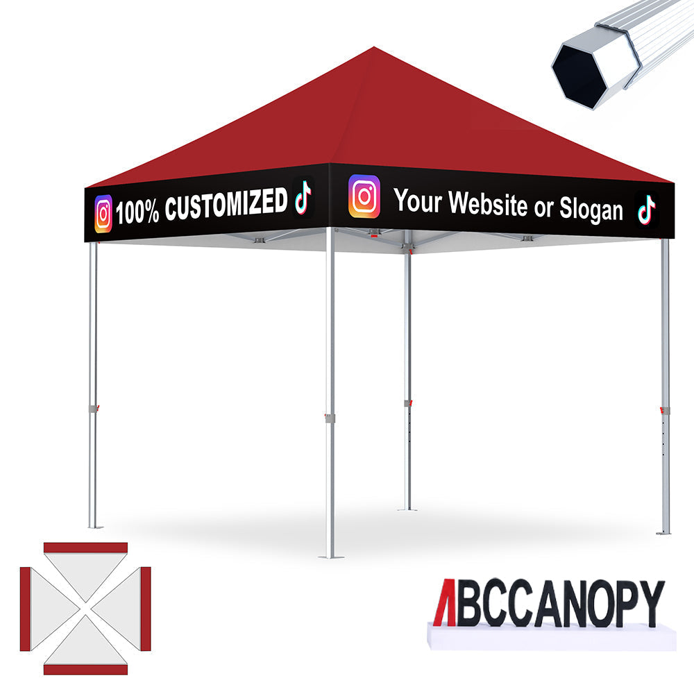 S3 BenchMark Brio® - Fort Custom Aluminum Canopy 10x10, 10x15, 10x20