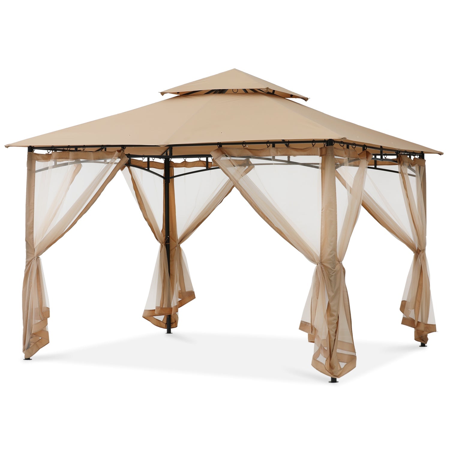 9x9/11x11/10x12 Patio Gazebo (Mesh Wall)