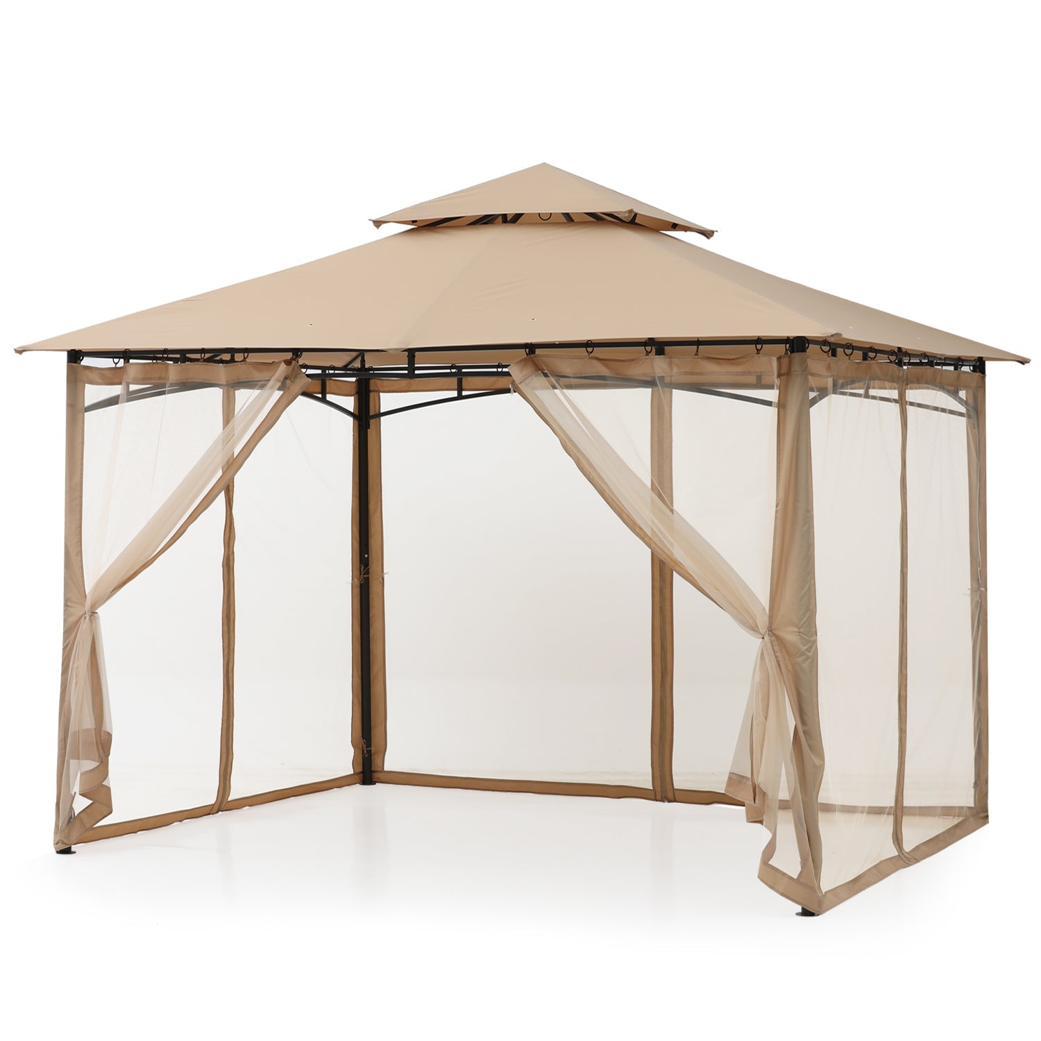 9x9/11x11/10x12 Patio Gazebo (Mesh Wall)