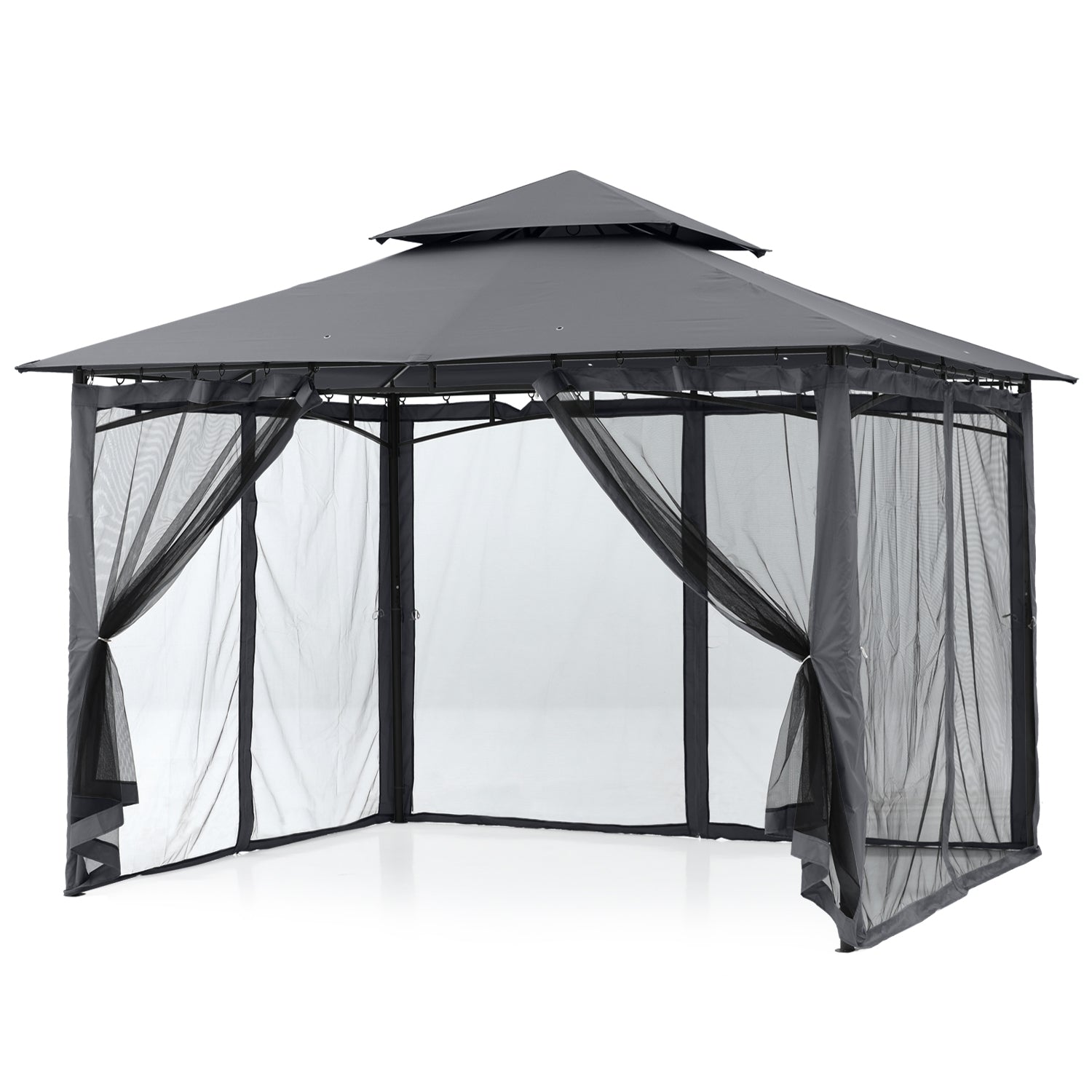 9x9/11x11/10x12 Patio Gazebo (Mesh Wall)