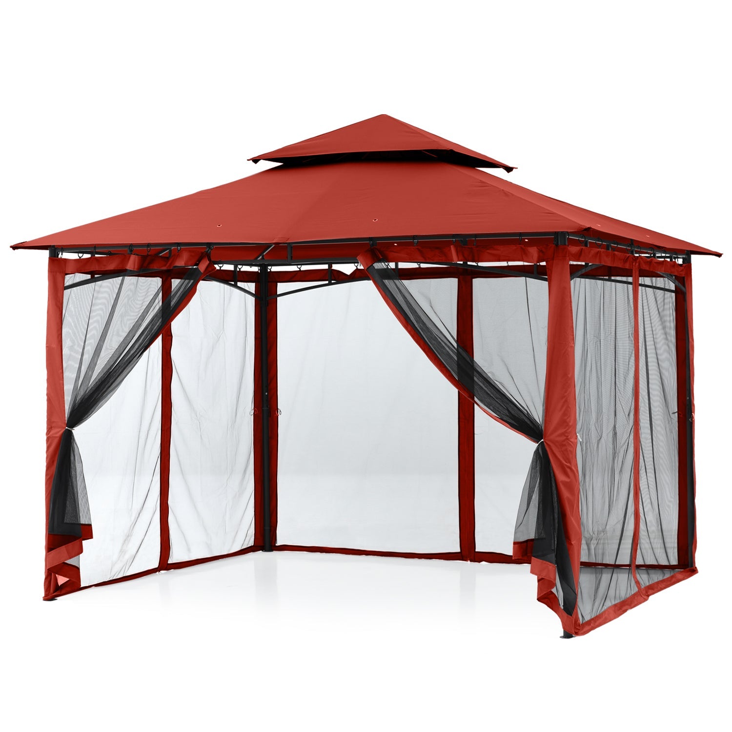 9x9/11x11/10x12 Patio Gazebo (Mesh Wall)