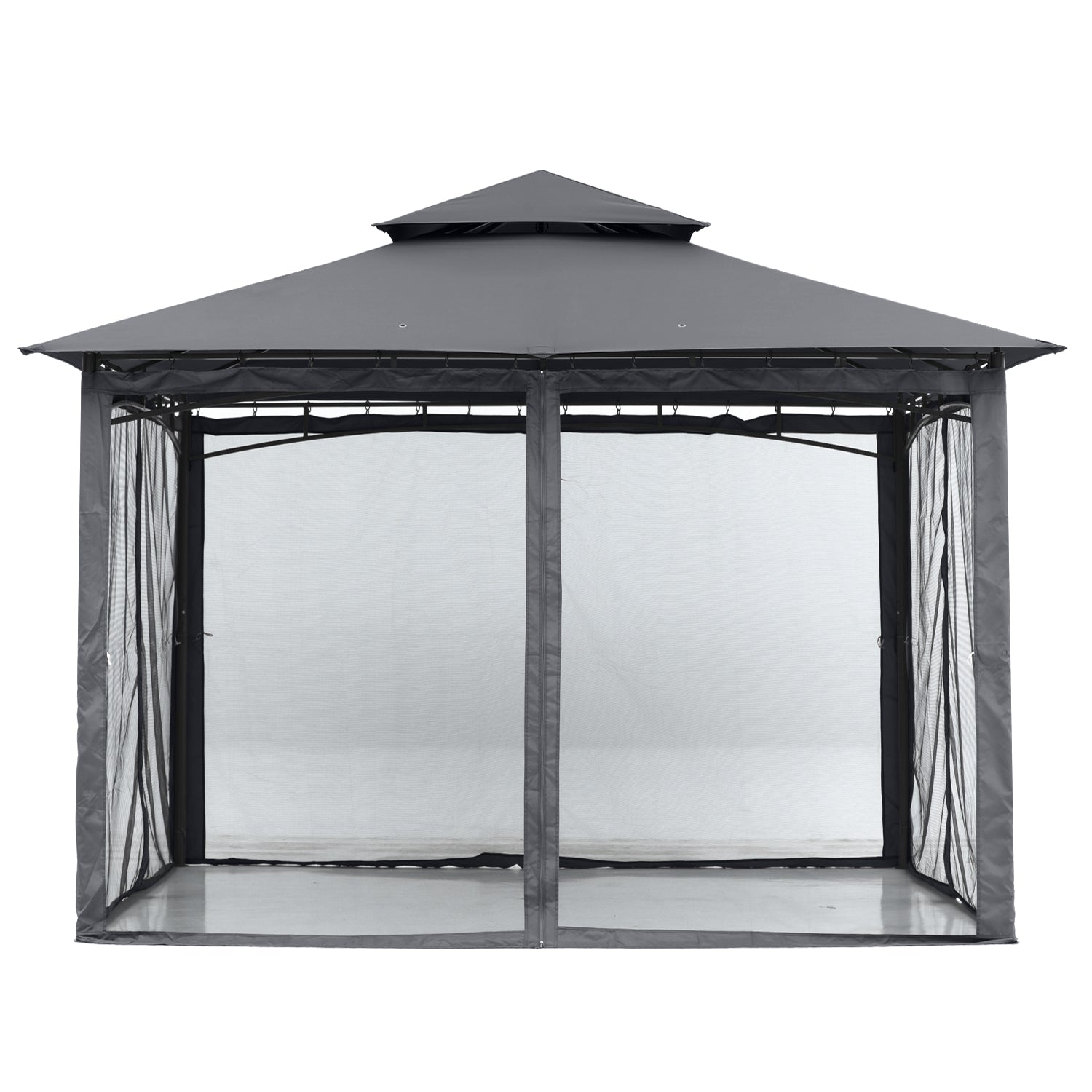 9x9/11x11/10x12 Patio Gazebo (Mesh Wall)