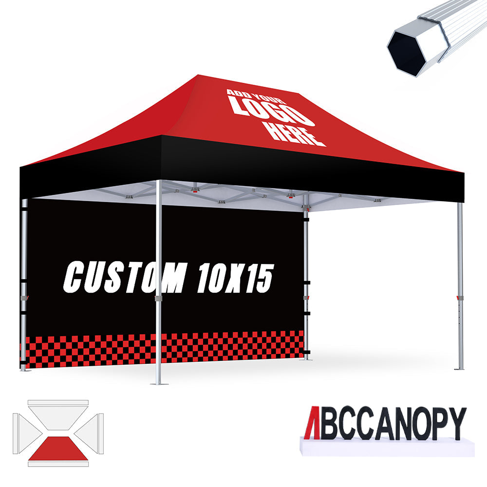 S3 BenchMark Brio® - Fort Custom Aluminum Canopy 10x10, 10x15, 10x20