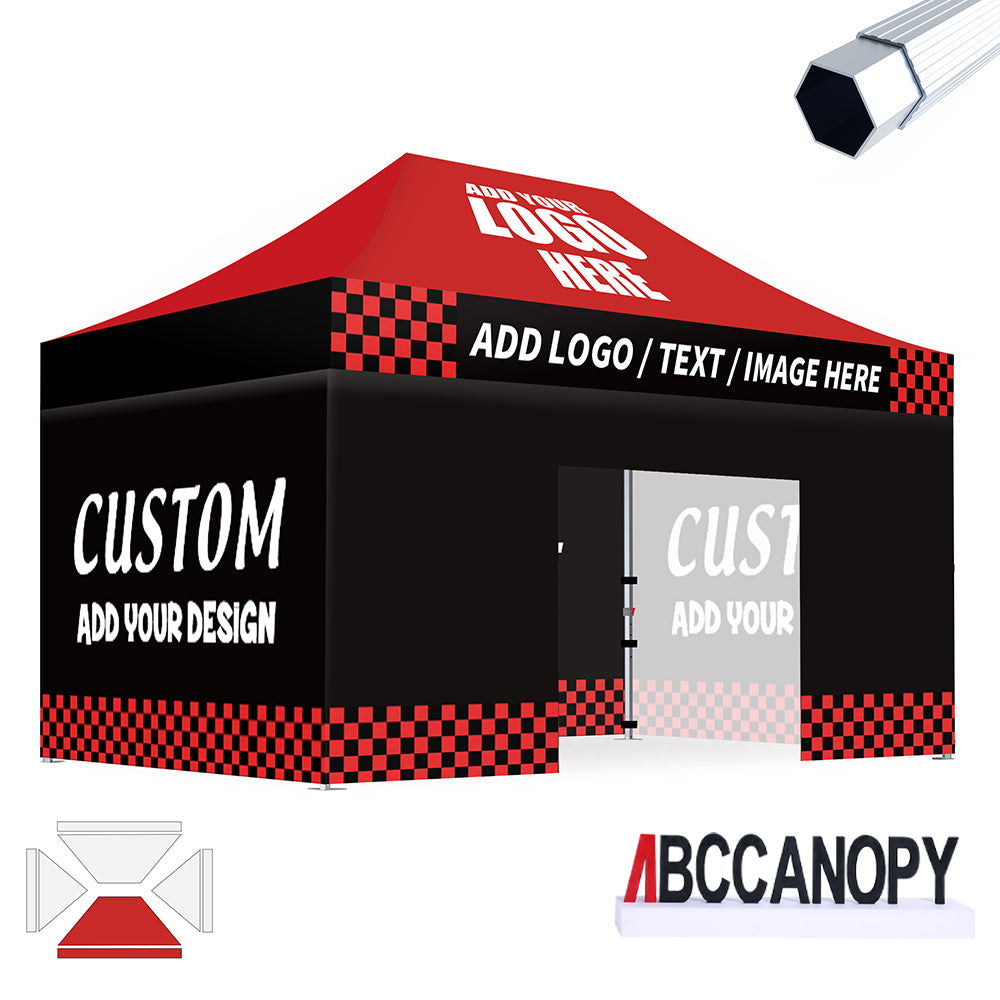 S3 BenchMark Brio® - Fort Custom Aluminum Canopy 10x10, 10x15, 10x20