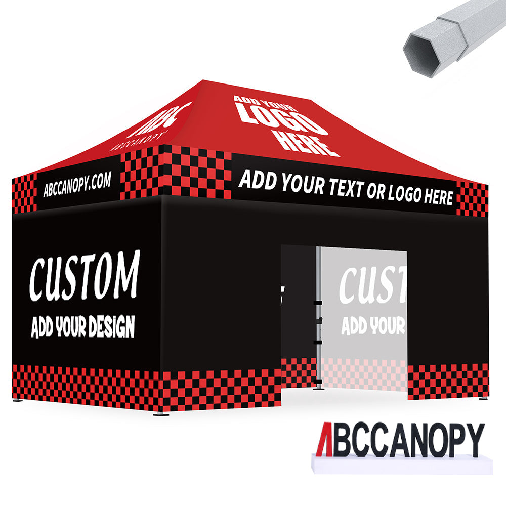 S3 BenchMark Brio Shield Custom Aluminum Canopy 10x10, 10x15, 10x20