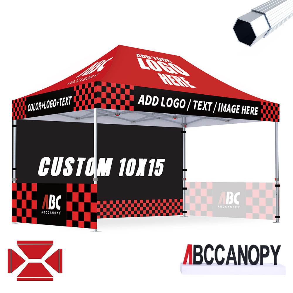 S3 BenchMark Brio® - Fort Custom Aluminum Canopy 10x10, 10x15, 10x20
