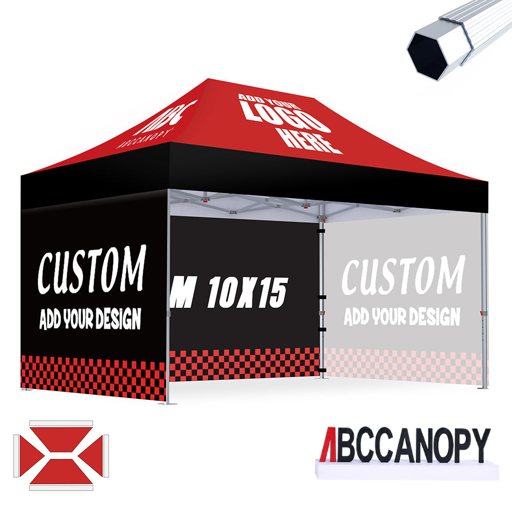 S3 BenchMark Brio® - Fort Custom Aluminum Canopy 10x10, 10x15, 10x20