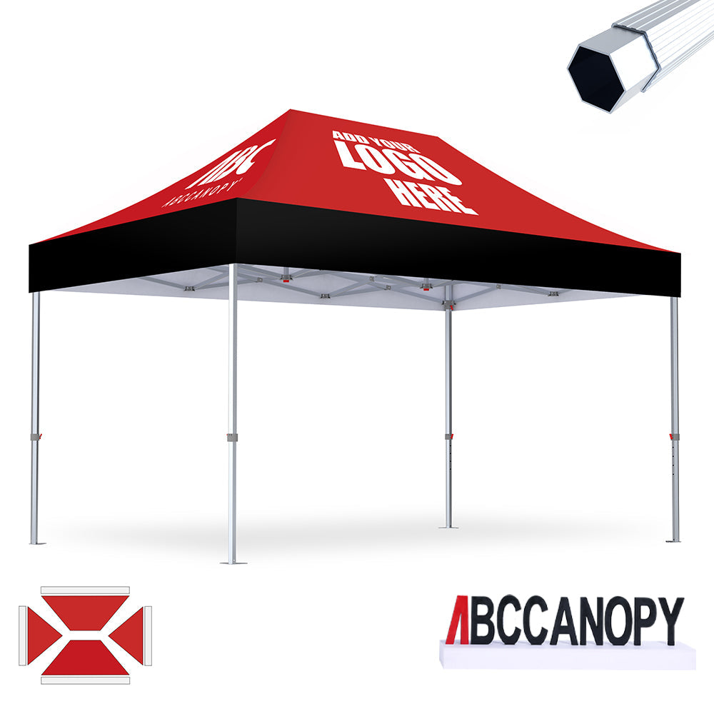 S3 BenchMark Brio® - Fort Custom Aluminum Canopy 10x10, 10x15, 10x20