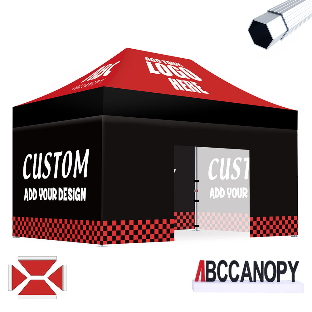 S3 BenchMark Brio® - Fort Custom Aluminum Canopy 10x10, 10x15, 10x20