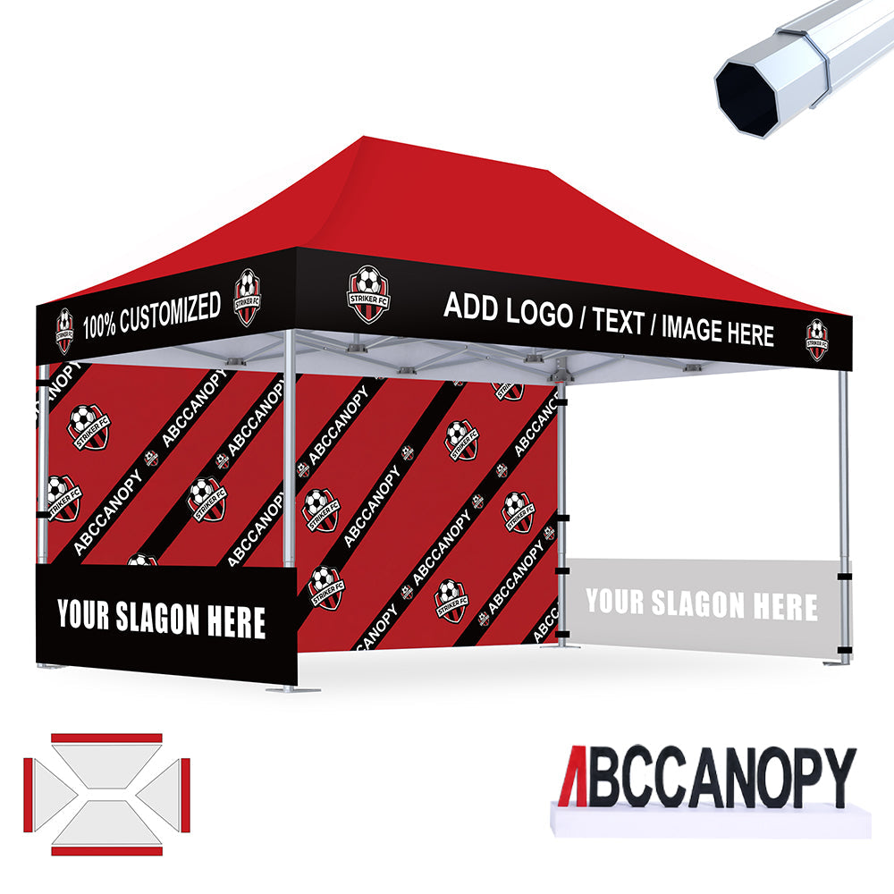 S4 Alpine Master® Custom Canopy Aluminum 10x10, 10x15, 10x20