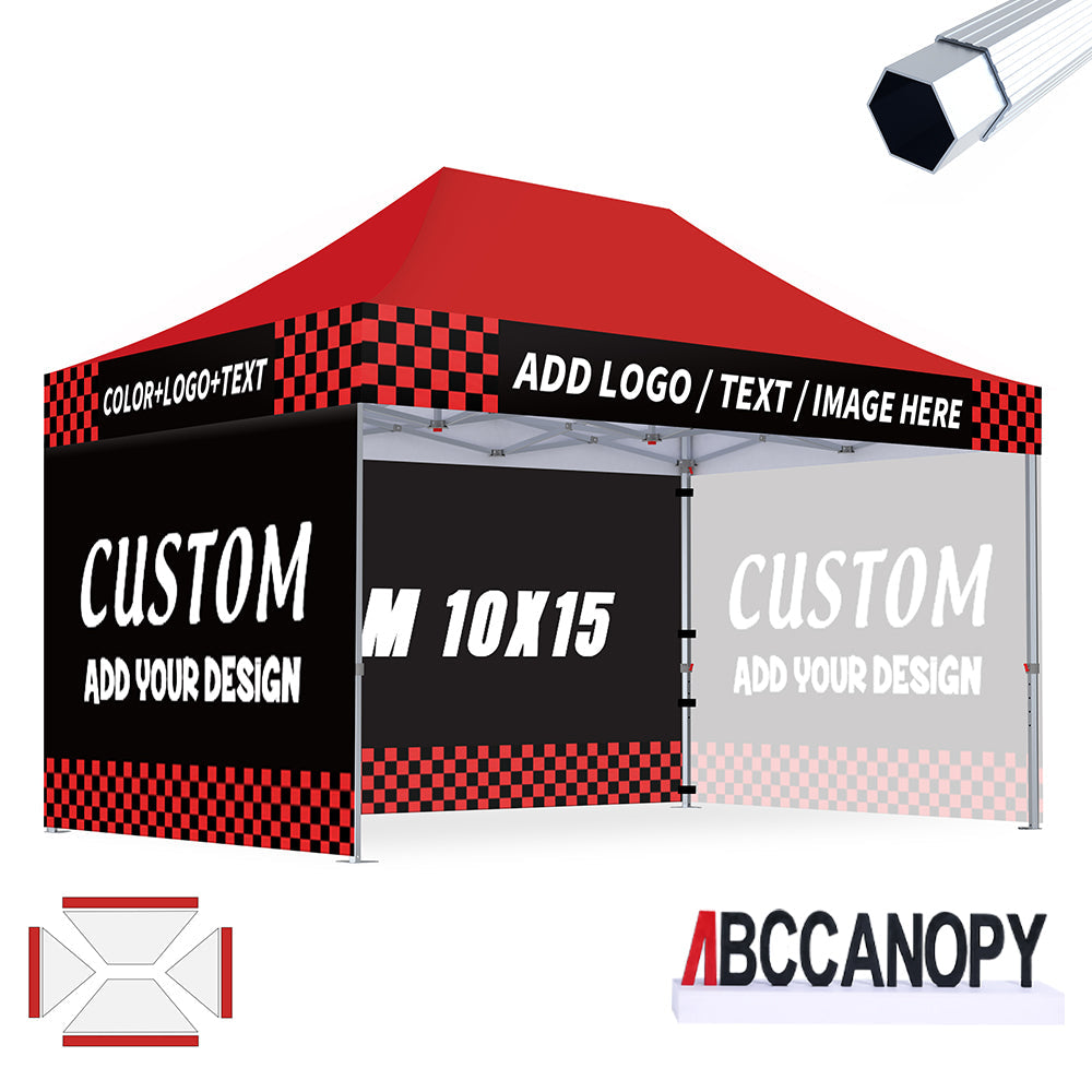 S3 BenchMark Brio® - Fort Custom Aluminum Canopy 10x10, 10x15, 10x20