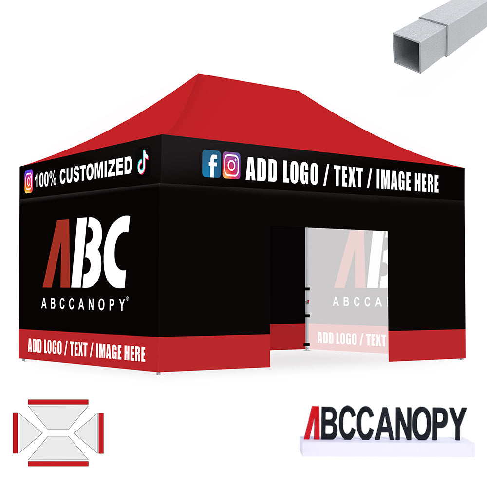 ABCCANOPY 10x15 S1/S2/S3/S4 Professional Custom Canopy Tent