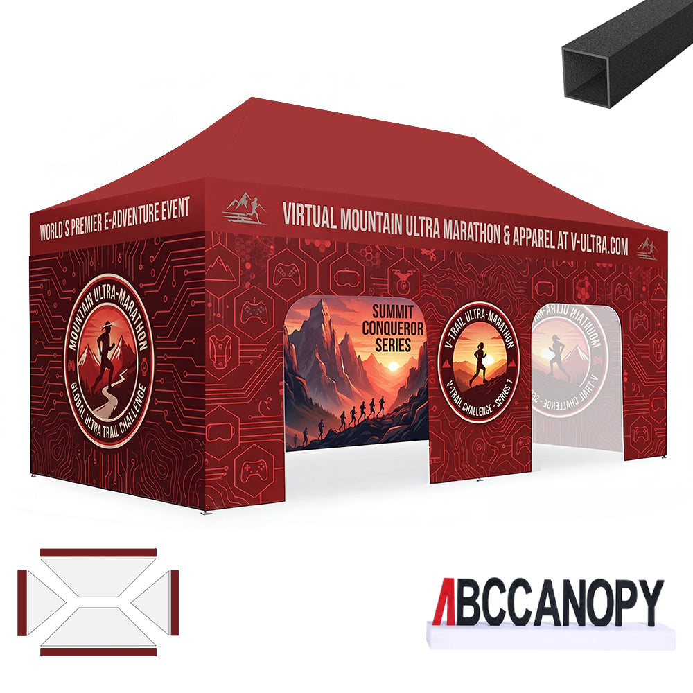 Custom Canopy Tent (S1 Nova Base-Lite) - 10x10, 10x15, 10x20