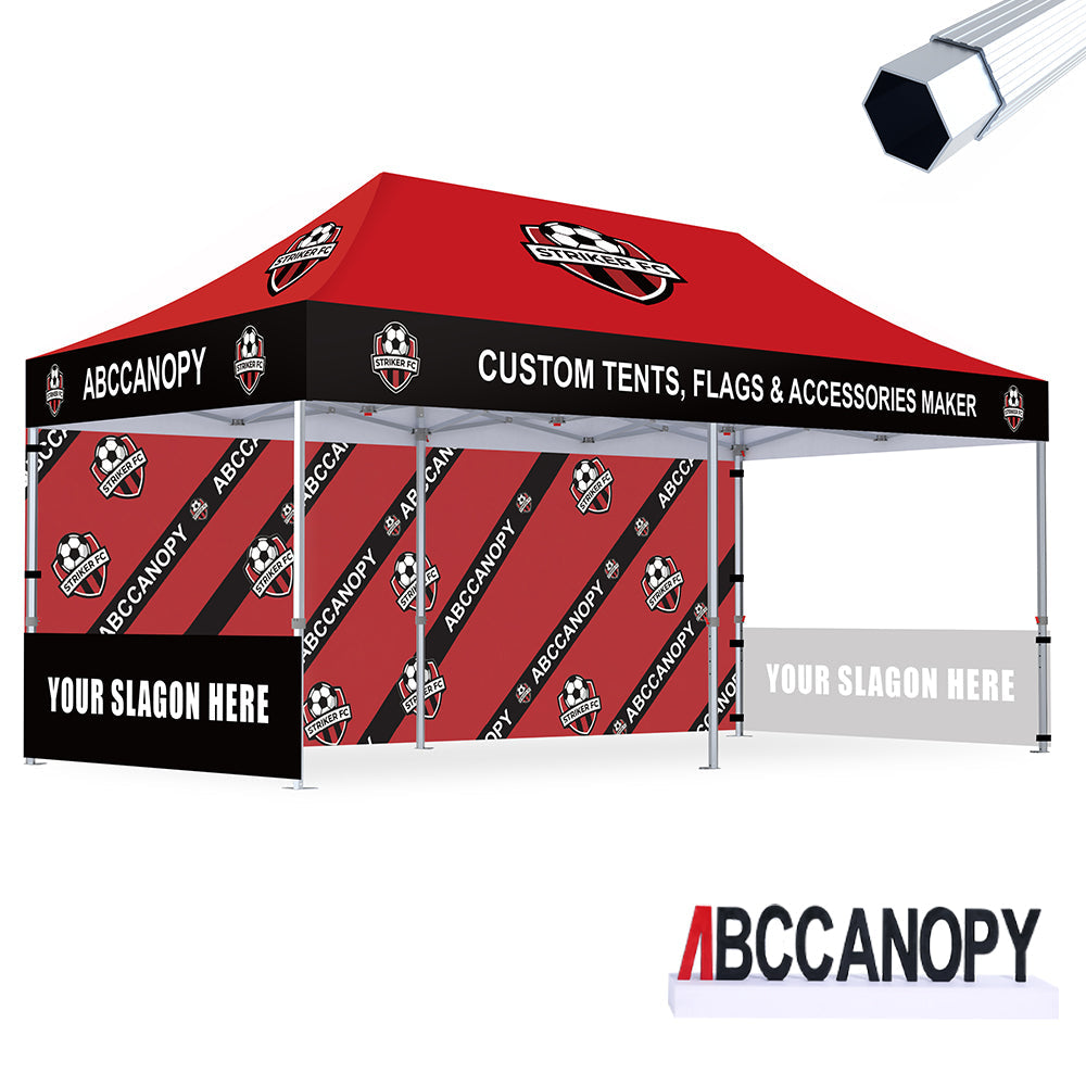 S3 BenchMark Brio® - Fort Custom Aluminum Canopy 10x10, 10x15, 10x20