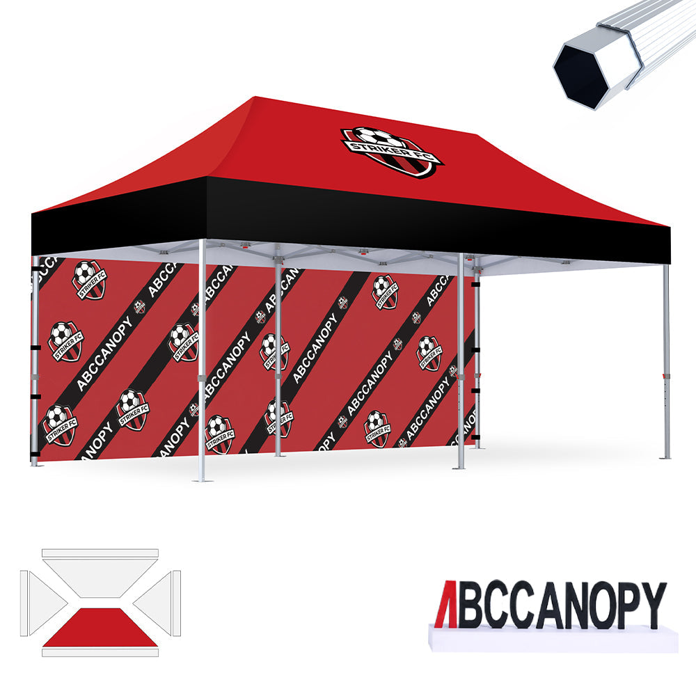 S3 BenchMark Brio® - Fort Custom Aluminum Canopy 10x10, 10x15, 10x20