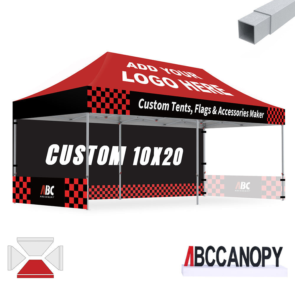 ABCCANOPY 10x20 S1/S2/S3/S4 Professional Custom Canopy Tent