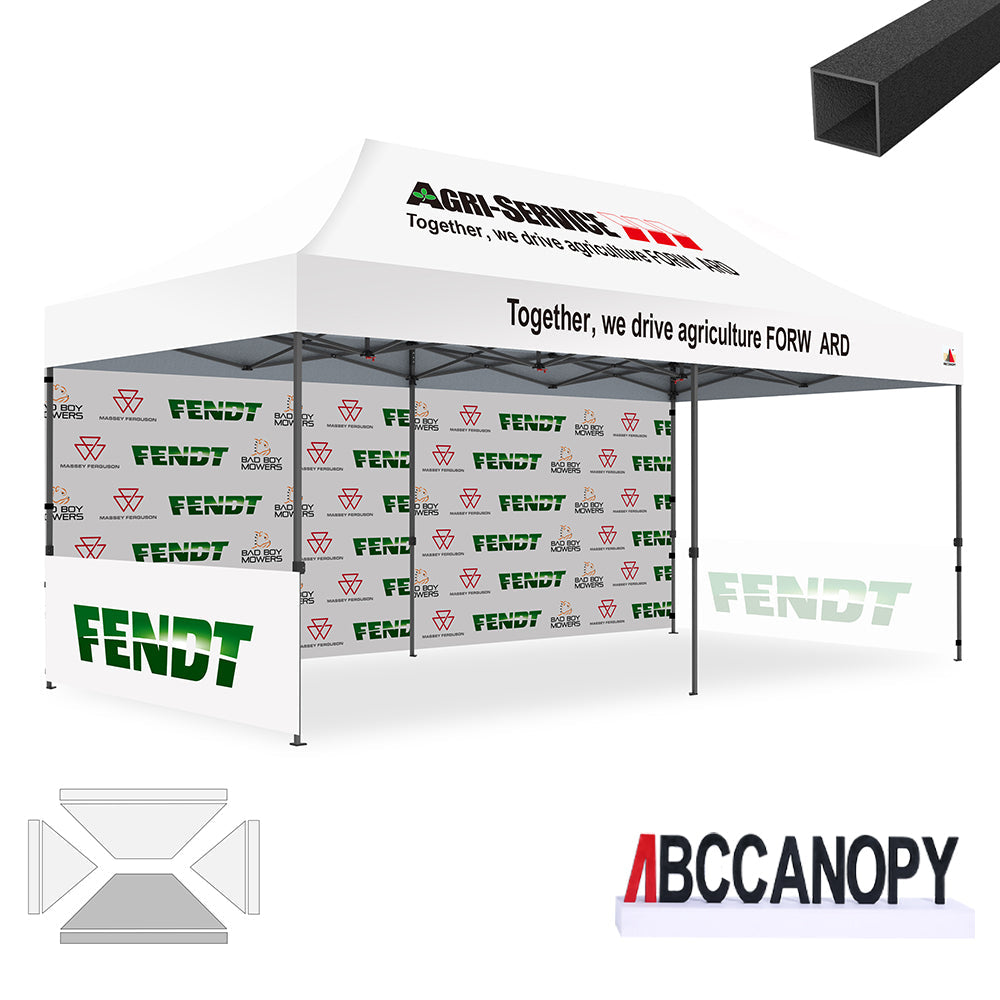 ABCCANOPY 10x20 S1/S2/S3/S4 Professional Custom Canopy Tent