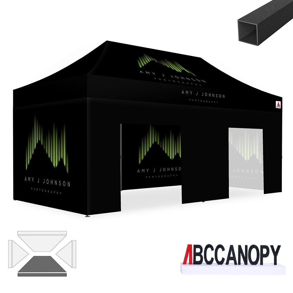 Custom Canopy Tent (S1 Nova Base-Lite) - 10x10, 10x15, 10x20