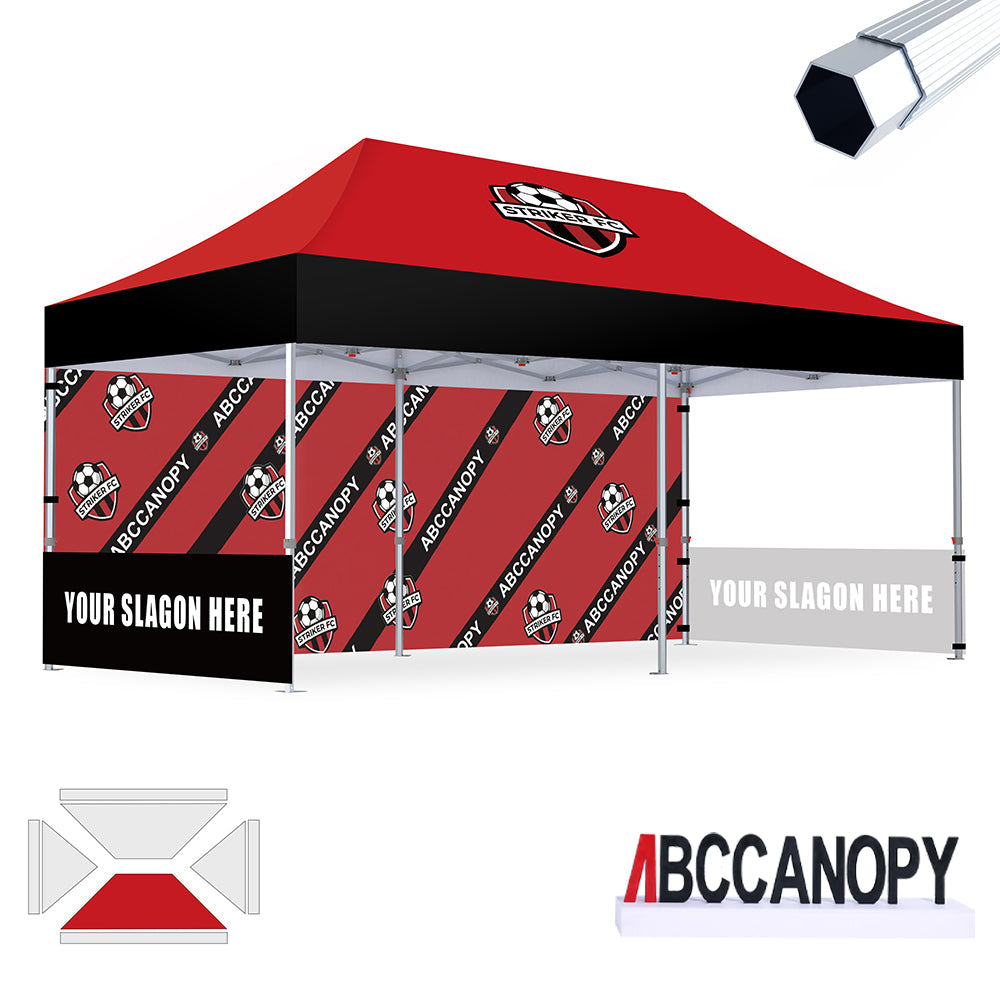 S3 BenchMark Brio® - Fort Custom Aluminum Canopy 10x10, 10x15, 10x20