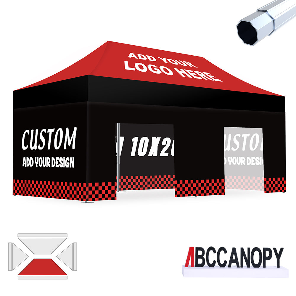 S4 Alpine Master® Custom Canopy Aluminum 10x10, 10x15, 10x20