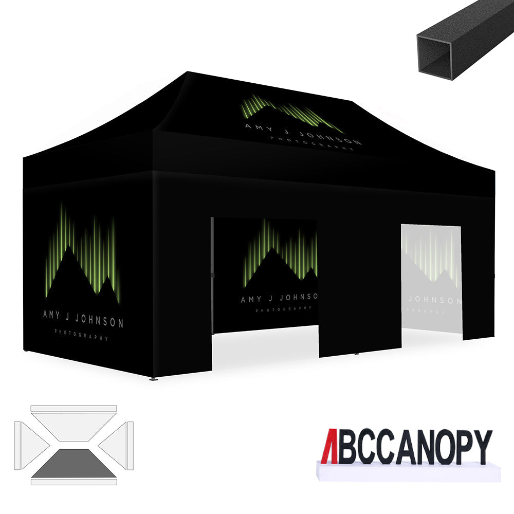 Custom Canopy Tent (S1 Nova Base-Lite) - 10x10, 10x15, 10x20