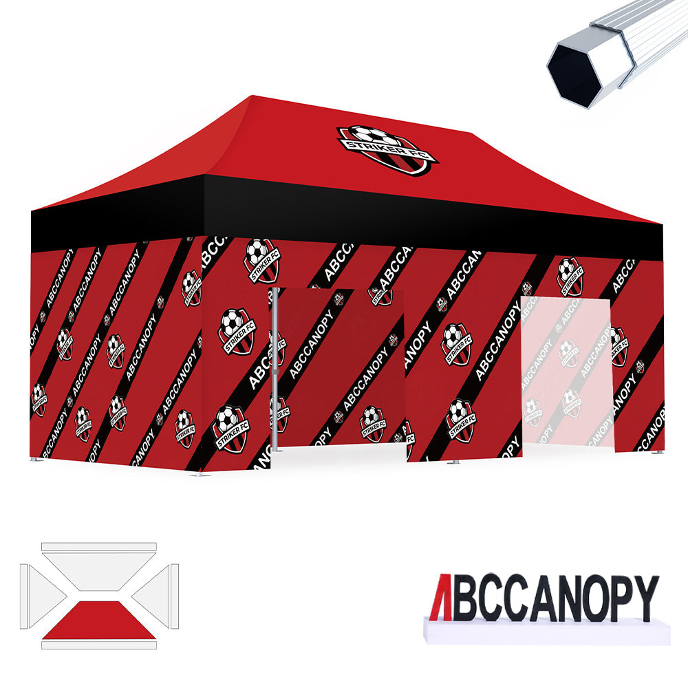S3 BenchMark Brio® - Fort Custom Aluminum Canopy 10x10, 10x15, 10x20