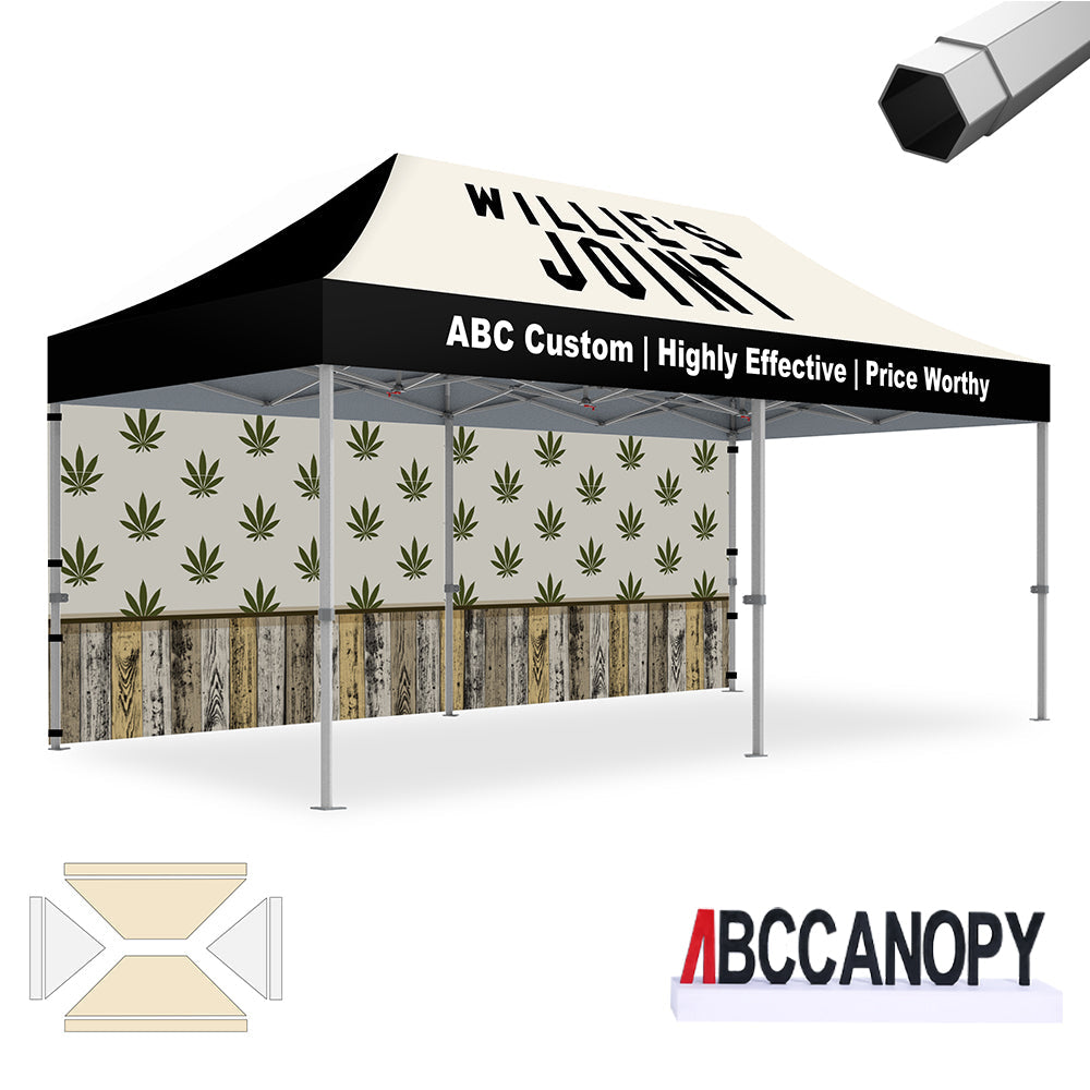 ABCCANOPY 10x20 S1/S2/S3/S4 Professional Custom Canopy Tent