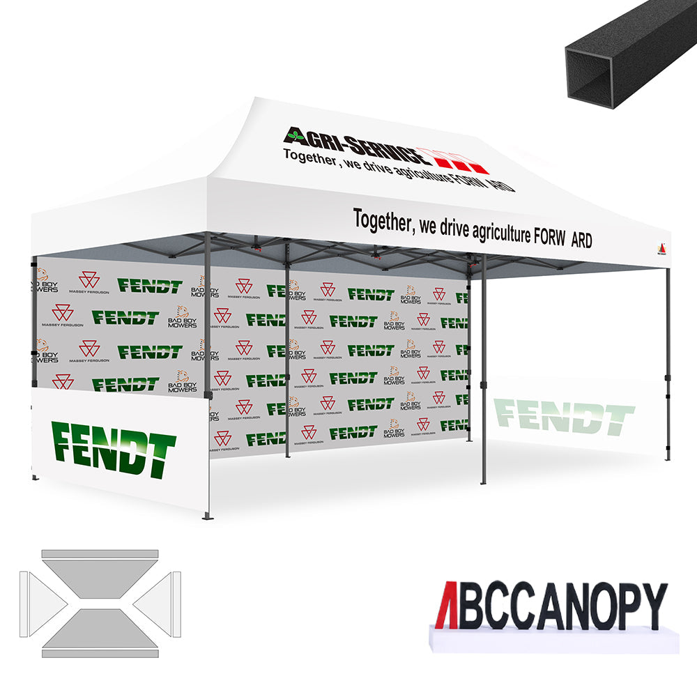 Custom Canopy Tent (S1 Nova Base-Lite) - 10x10, 10x15, 10x20
