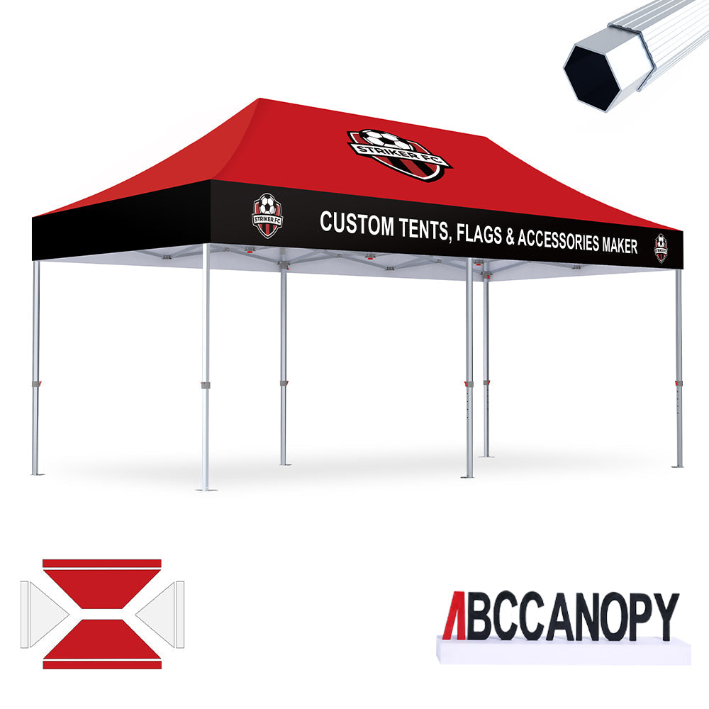 S3 BenchMark Brio® - Fort Custom Aluminum Canopy 10x10, 10x15, 10x20